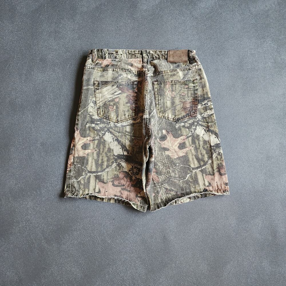 Vintage Y2K Realtree Camouflage Guide Gear Cotton Shorts 36